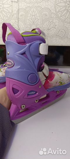 Детские раздвижные коньки 33-36