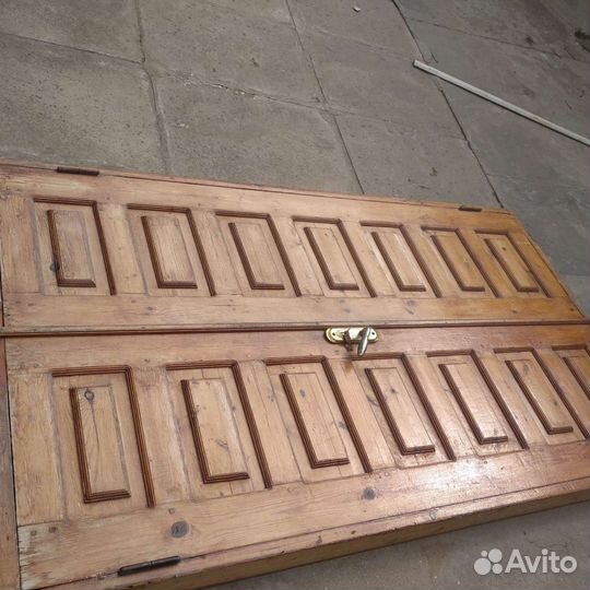 Дверь входная деревянная бу