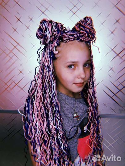 Плетение афрокос