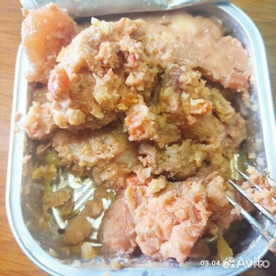 Мясо тушёное с картофелем 250 гр. готовые блюда