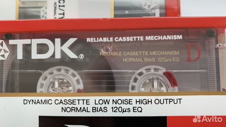 Аудиокассеты TDK D90, 1988, Original, запечатанные