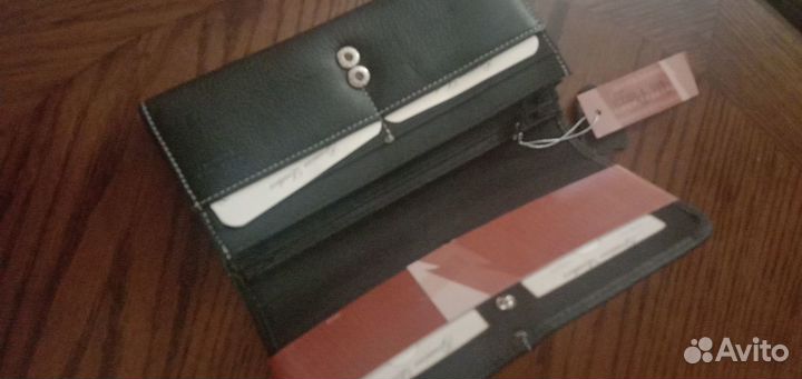 Кошелек мужской новый натуральная кожа