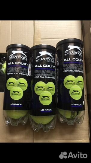 Теннисные мячи Slazenger Club All Court коробка 72