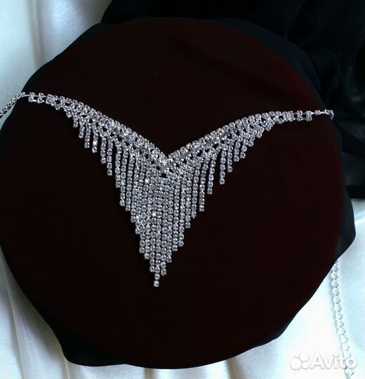 Новый комплект украшений ожерелье серьги перчатки