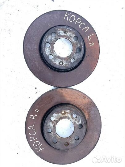 Тормозной диск Opel Corsa D