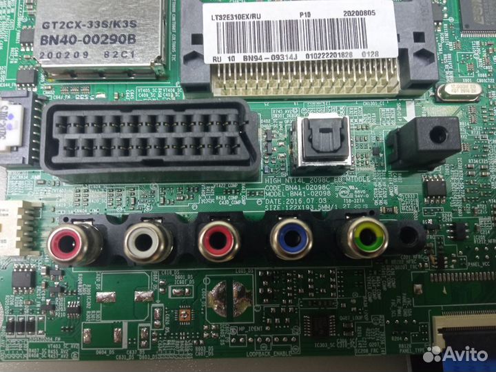 Main bn41-02098c bn94-09314j Samsung t32e310ex