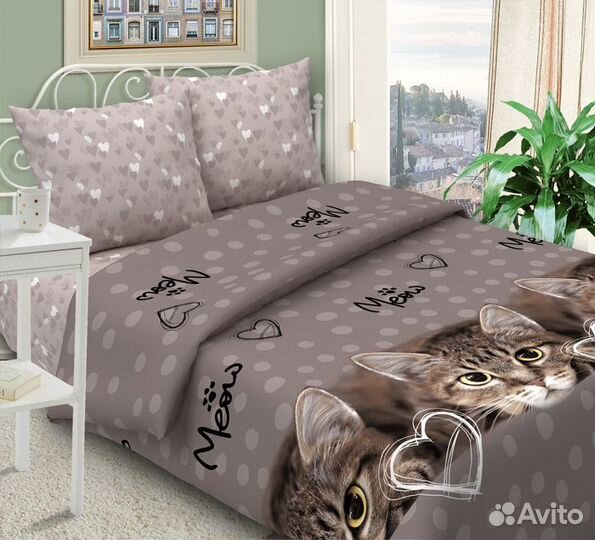 Постельное белье 1,5-сп. Детские расцветки