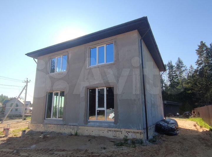 Коттедж 153,1 м² на участке 10 сот.