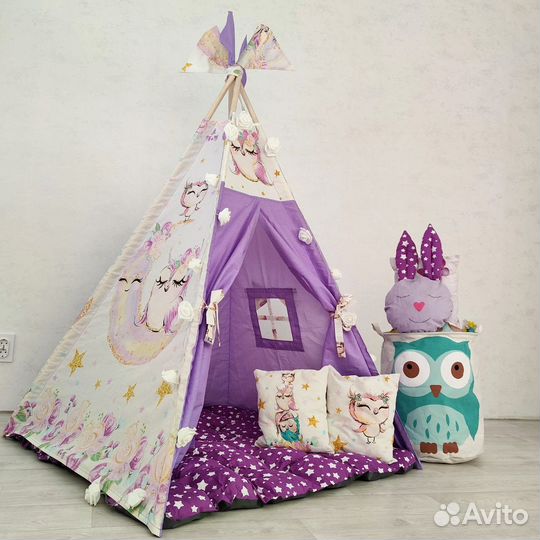 Вигвам детский, Палатка, шатер домик, новый
