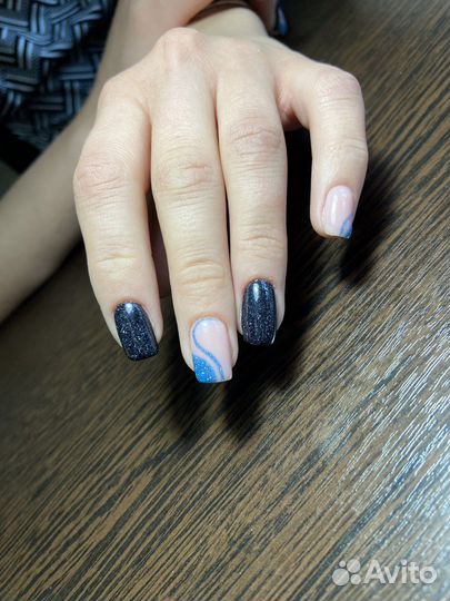 Маникюр с покрытием гель-лаком