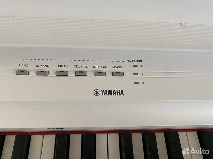 Цифровое пианино yamaha p 125