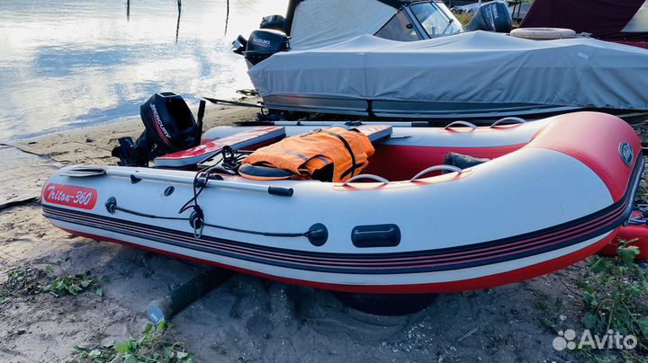 Пвх Лодка Reef нднд с мотором Mercury 15