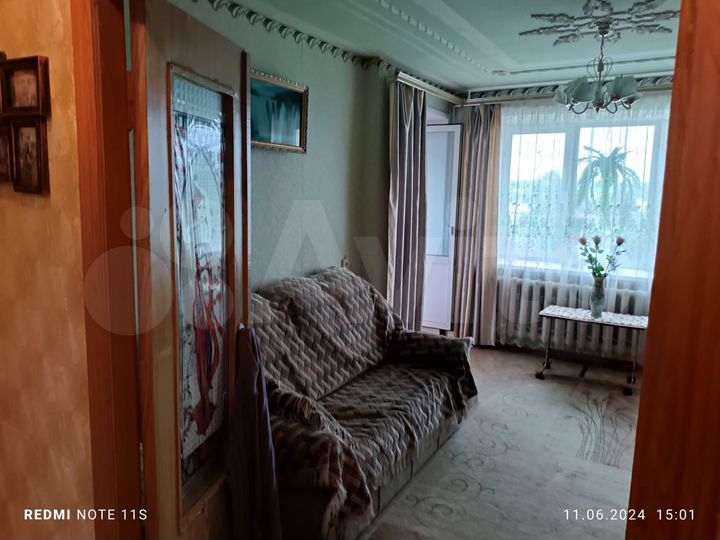 2-к. квартира, 50 м², 4/5 эт.