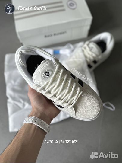 Кроссовки adidas campus bad bunny белые