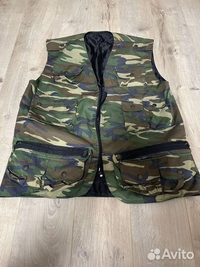 Брюки и жилетка для охоты и рыбалки