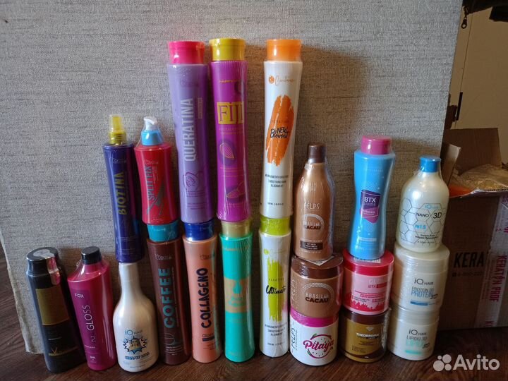 Составы для кератина и ботокса