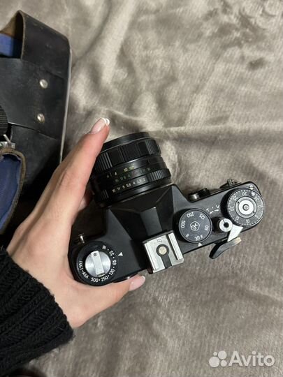 Фотоаппарат зенит 12сд с объективом 2/58