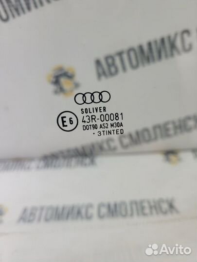 Стекло двери задней левой Audi A6 C5