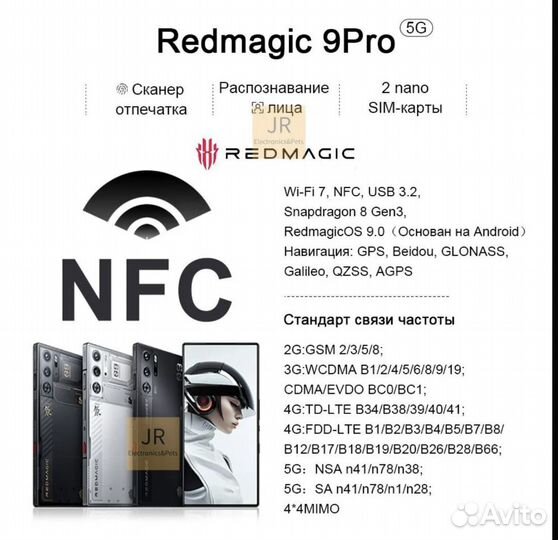 ZTE nubia Red Magic 9 Pro, 12/512 ГБ
