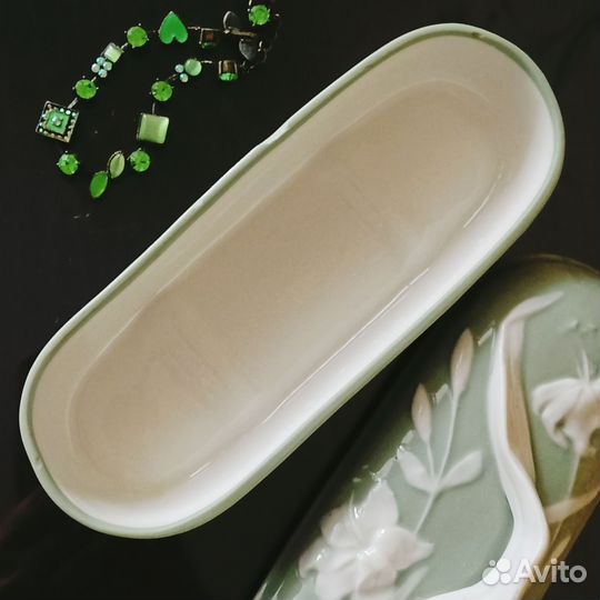 Шкатулки, футляр для зубных щёток, фарфор