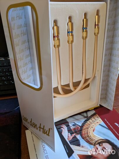 Кабель межблочный аналоговый RCA Van den Hul