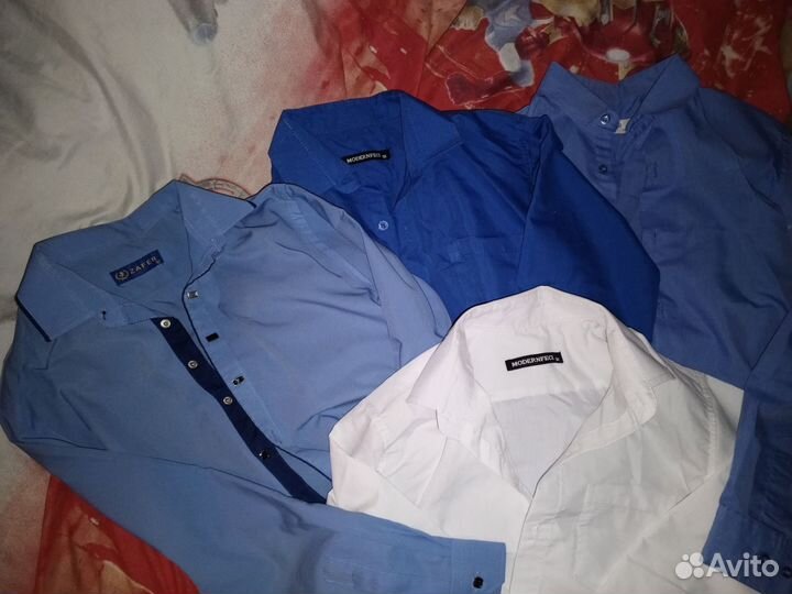 Рубашки школьные для мальчика