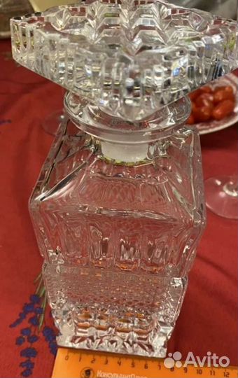 Графин штоф/Чехословакия Bohemia