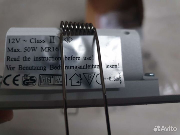 Светильник встраиваемый italline qana 1l white