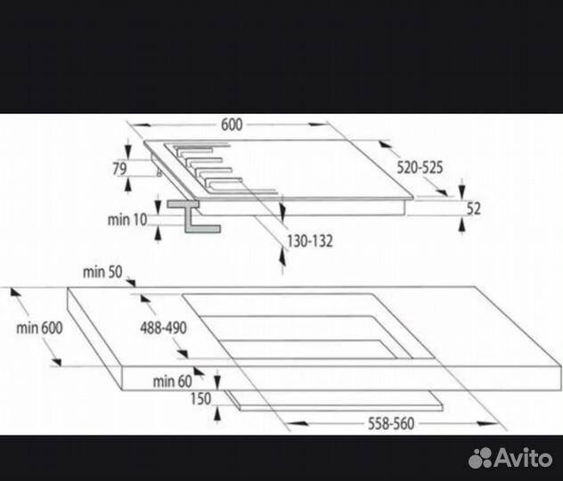 Газовая варочная панель Gorenje GW6D42CLI