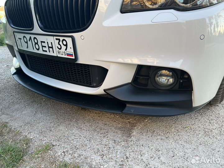 Губа на бампер bmw