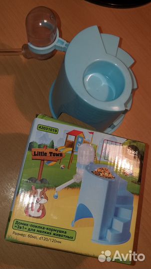 Новая Для хомяка 3 в 1 нужная вещь в клетку