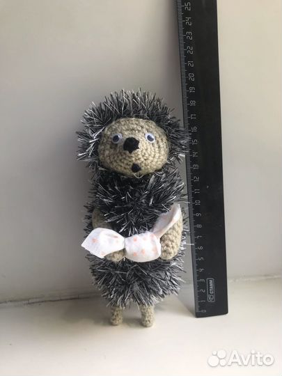 Ёжик в тумане игрушка сувенир 18 см