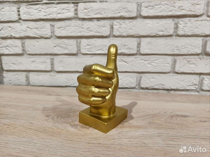 Сувенир лайк гипсовый