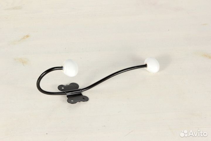 Крючок черный с керамическими наконечниками