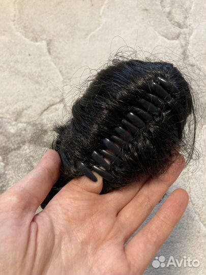 Шиньон на крабе