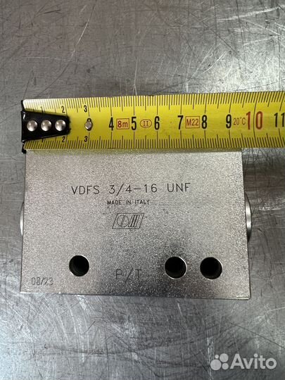 Клапан привода маркера сеялки vdsf 3/4” - 16 UNF