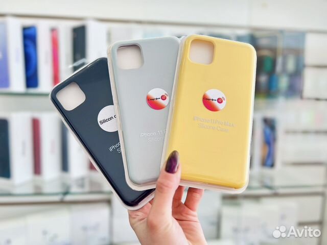 Чехол С Яблочком на iPhone 11 Pro Max