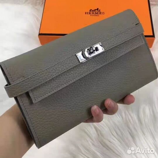 Сумка кошелек Hermes Kelly woc to go