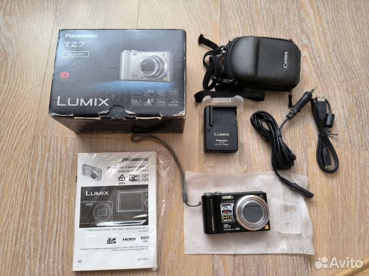 Panasonic tz 7 компактный фотоаппарат