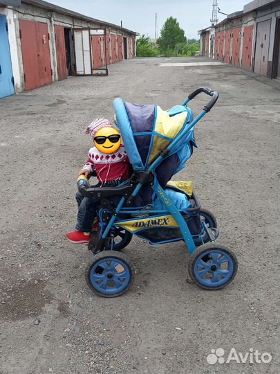 Коляска adamex 3 в 1 gloria