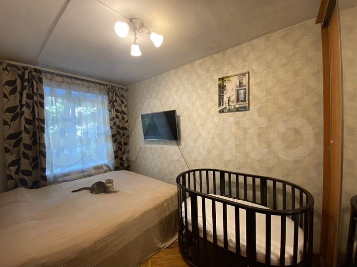 3-к. квартира, 56 м², 1/5 эт.
