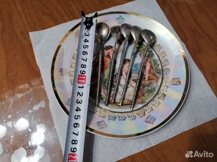 Кофейные ложки мельхиор