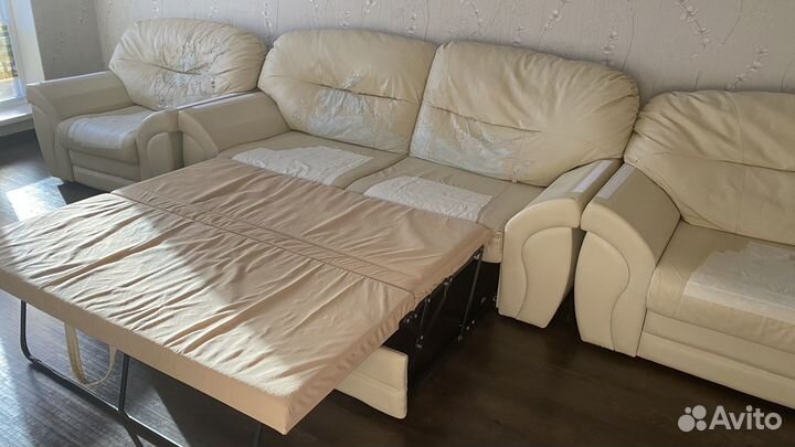 Диван и 2 кресла бу
