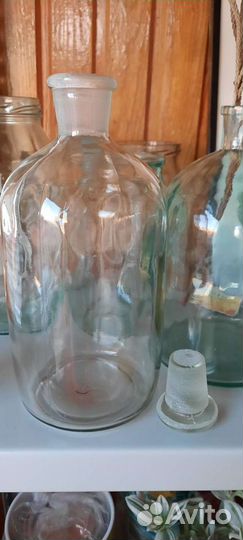 Бутылка со стеклянной крышкой СССР