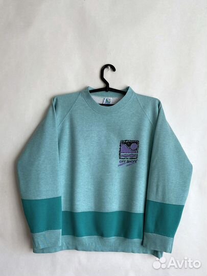 Винтажный свитшот Off Shore Volleyball France 1989