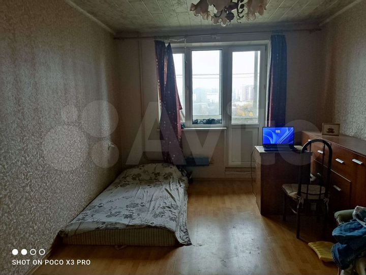 Комната 20 м² в 2-к., 15/17 эт.