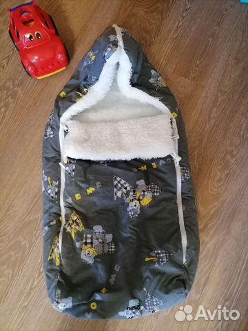 Зимний конверт в коляску