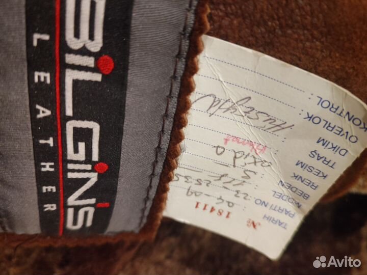 Дубленка натуральная мужская новая