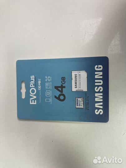 Картa памяти Micro SD 64/128 гб