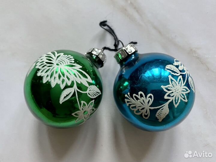 Елочные игрушки СССР и гдр. Остатки